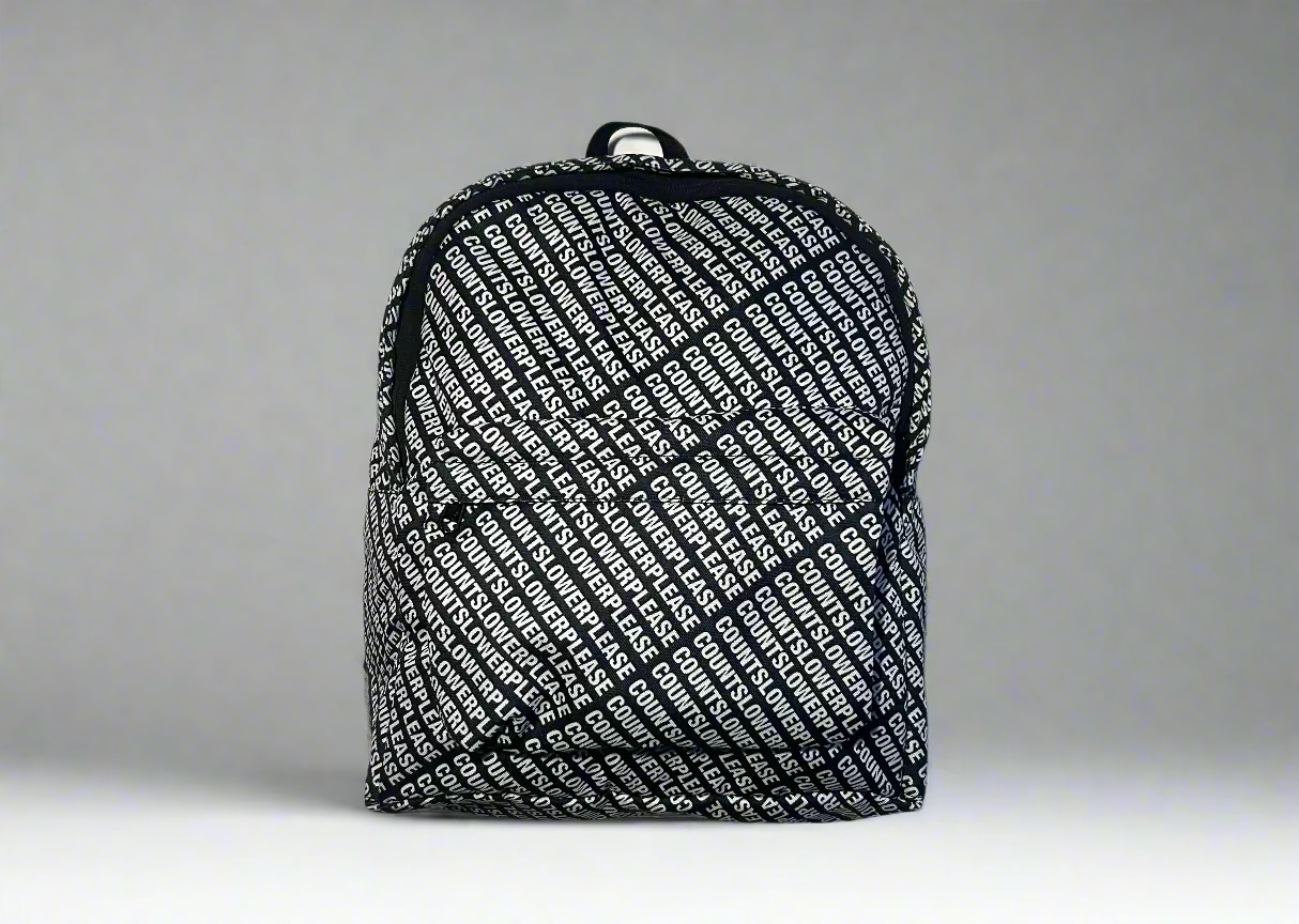 COUNTSLOWERPLEASE BAG